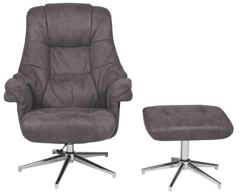 Relax - Sessel mit Hocker Burgess